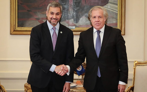 Almagro destaca rol de Paraguay para la democracia en la región