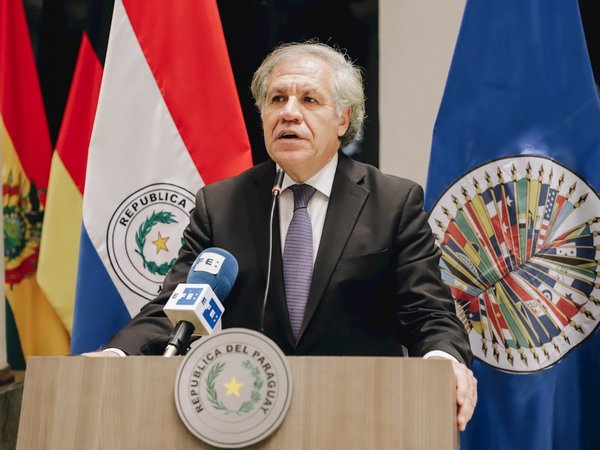 Almagro reconoce "papel relevante" de Paraguay en salida de Evo de Bolivia