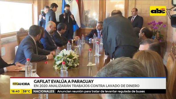 Gafilat evalúa a Paraguay - ABC Noticias - ABC Color