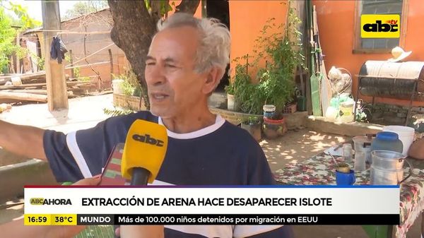 Extracción de arena hace desaparecer islote - ABC Noticias - ABC Color