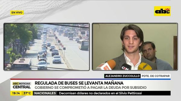 Transporte público guata oñemohenda porã jeýta ko martes guive - ABC Remiandu - ABC Color