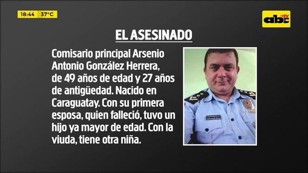 Presuntos abigeos asesinaron a comisario - Crimen y castigo - ABC Color