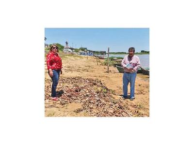Puerto Casado proyecta la primera playa