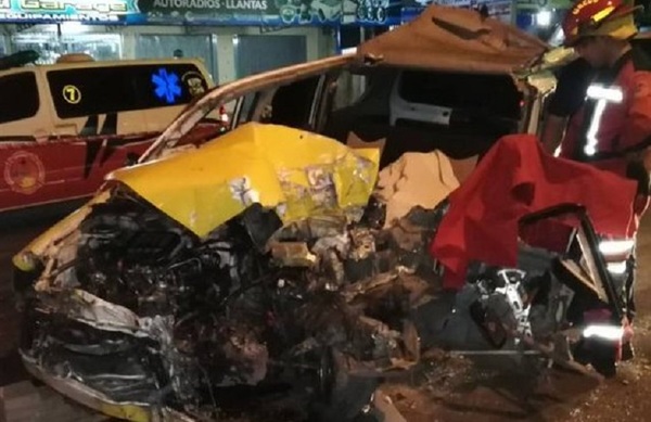 Taxista muere en accidente de tránsito en Capiatá