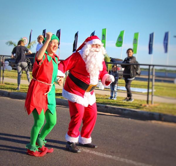 Correr en familia por una navidad sin violencia