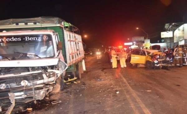 Un fallecido en accidente de tránsito en Capiatá