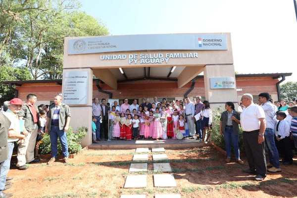Habilitan dos nuevas Unidad de Salud Familiar, en San Pedro; la inversión fue de G. 2.500 millones - ADN Paraguayo