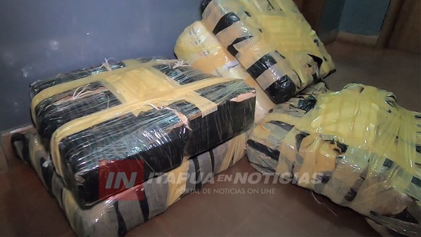 YATYTAY: SE LES “CAYÓ” 113 KILOS DE MARIHUANA DE LA CARROCERÍA