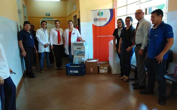 Universidad realiza donaciones a hospital de Minga Guazú
