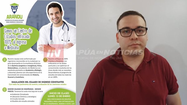 LLEGÓ ARANDU, EL CENTRO DE ESTUDIOS PARA INGRESO A MEDICINA