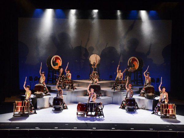 El ritmo y la  fuerza de  tambores japoneses llegan al teatro del BCP
