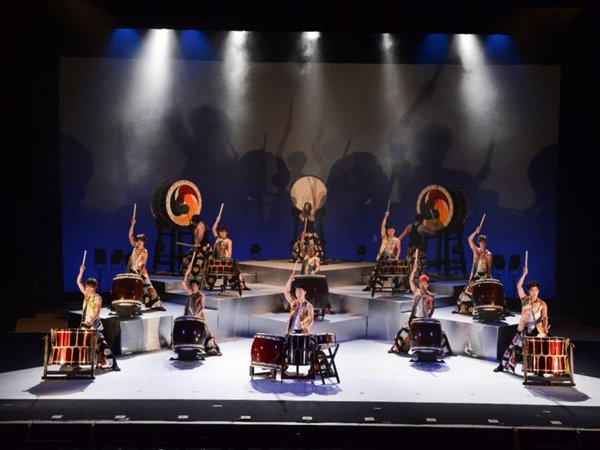 El ritmo y la fuerza de tambores japoneses llegan al teatro del BCP