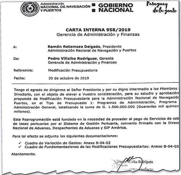 ANNP quiso pagar G. 1.500 millones a SIF América, pero le frenó la DNCP - Economía - ABC Color
