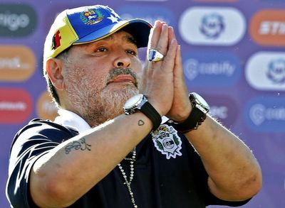 El DT Maradona dejó Gimnasia