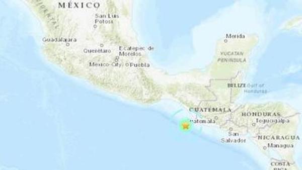Un sismo de magnitud 6,3 sacude las costas de México y Guatemala | .::Agencia IP::.