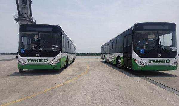 Primeros dos buses eléctricos comenzarán a circular