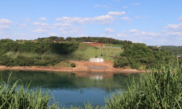 Obras en Brasil, matorral en lado paraguayo