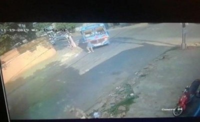 Ómnibus arrolló y mató a peatón
