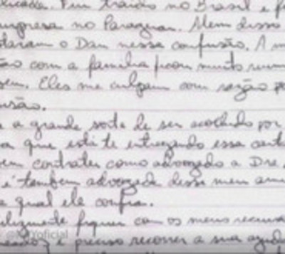 La carta al patrón: Messer pidiendo ayuda, supuestamente a Cartes - Paraguay.com