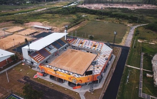 Todo listo para el inicio del Mundial de Fútbol de Playa en Paraguay