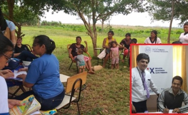 Primer enfermero nativo contratado en Alto Paraná por Salud Pública