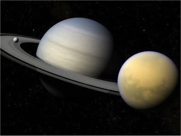 Revelan primer mapa detallado de Titán, la mayor Luna de Saturno
