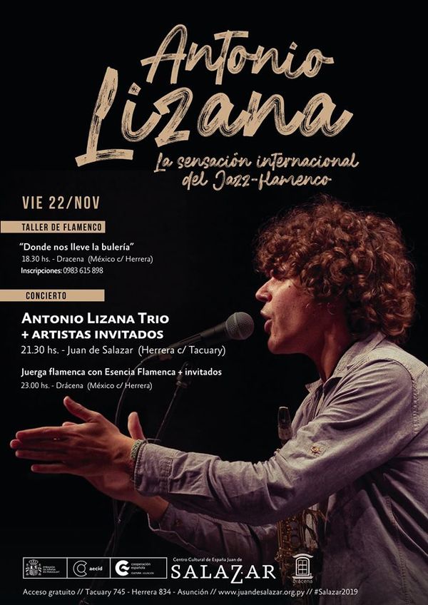 El saxofonista y cantautor, Antonio Lizana este viernes en el Salazar | .::Agencia IP::.