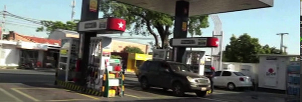 Roban bodega en estación de servicio en Asunción | Noticias Paraguay