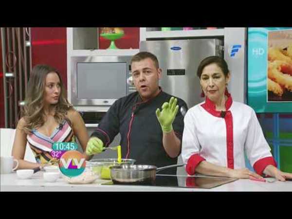 Tapa cuadril al romero y Calamares a la Romana en la cocina de Vive la Vida