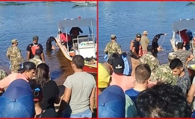 Encuentran cadáver de uno de los adolescentes ahogados en el Paraná