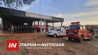 LLEGÓ UN NUEVO CAMIÓN CISTERNA PARA LOS BOMBEROS DE LA PAZ