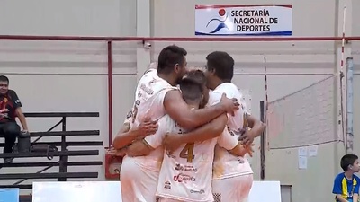 Luqueño gana en primer juego de la final de vóley masculino