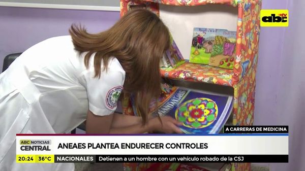 Aneaes plantea endurecer controles a carreras de medicina - ABC Noticias - ABC Color