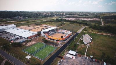 El Arena Pynandi, desde el aire - Fútbol - ABC Color