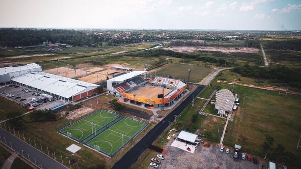 El Arena Pynandi, desde el aire - Fútbol - ABC Color
