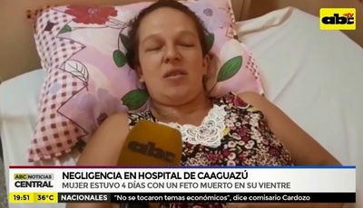 Mujer estuvo días con feto muerto en su interior sin ser atendida, denuncia