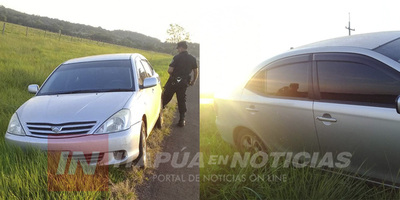 AHORA: RECUPERAN UNO DE LOS AUTOMÓVILES HURTADOS EN CNEL. BOGADO