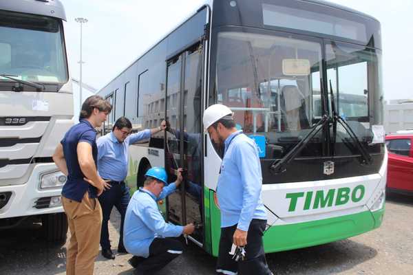 Desembarcan en el país los primeros ómnibus eléctricos