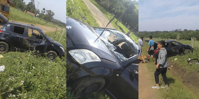 ACCIDENTE DE TRÁNSITO EN CAMBYRETÁ DEJA VARIOS HERIDOS