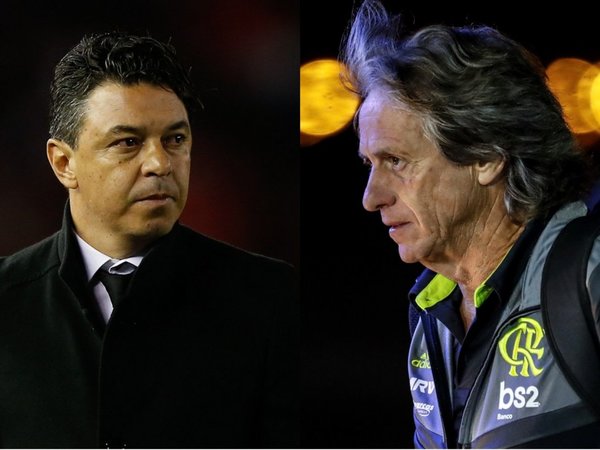 Gallardo contra Jorge Jesus, un duelo de maestros del fútbol de posesión