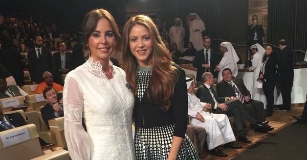 HOY / El encuentro de Silvana Abdo con Shakira en Qatar