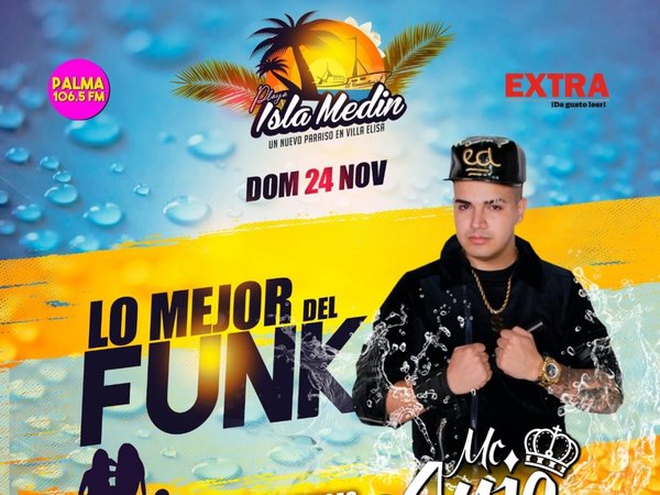 Mc Anjo cantará en Isla Medin