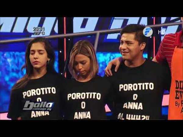 Diego Britez eliminó a Porotito del Baila Conmigo Paraguay
