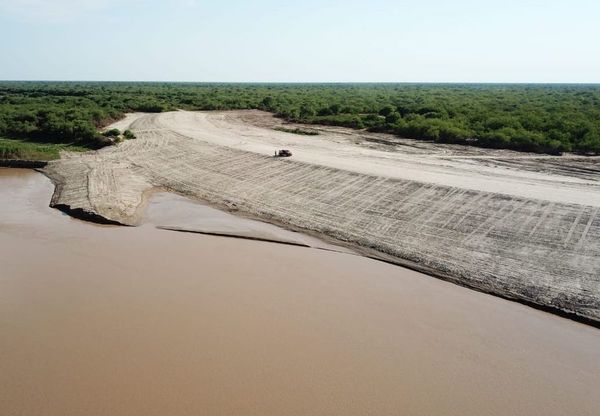 Finalizó obra de reconstrucción del muro de Pozo Hondo