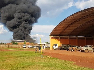 Personas que iban a bordo del helicóptero están fuera de peligro, confirma Mario Abdo