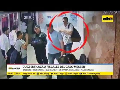 Juez emplaza a fiscales del caso Messer - ABC Noticias - ABC Color
