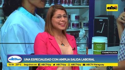 Cosmetología: una especialidad con amplia salida laboral - Ensiestados - ABC Color