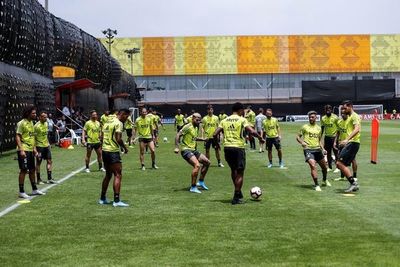 Flamengo se entrenó en una “jaula” - Fútbol - ABC Color