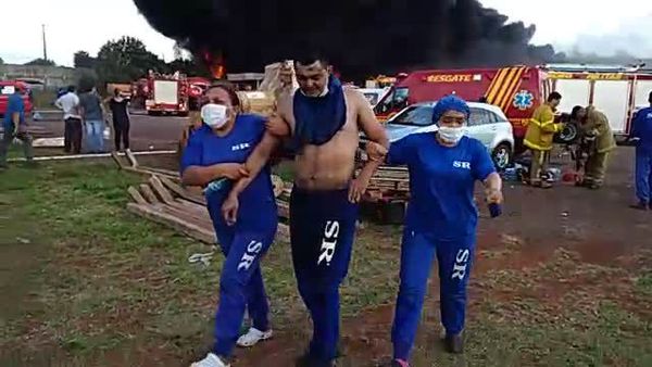 Incendio sigue incontenible en PJC y heridos ascienden a 15, con civiles - Nacionales - ABC Color