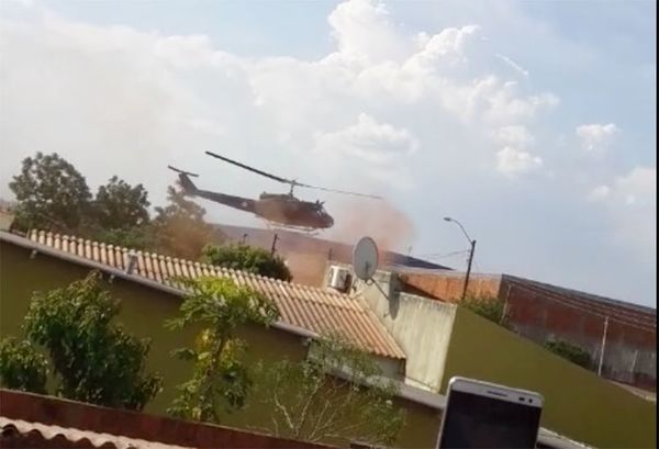 Tras 6 horas de combate, controlan incendio donde se estrelló helicóptero - Nacionales - ABC Color